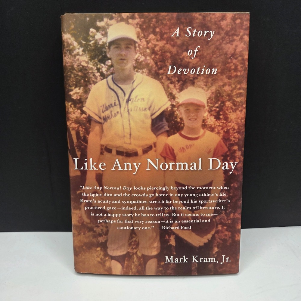 Like Any Normal Day Mark Kram Jr Hardcover Book 1st Ed 2012 Sports Biography